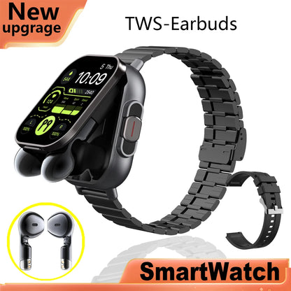 Smart Watch With EarBuds