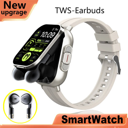 Smart Watch With EarBuds